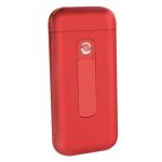 CIGARRERA PARK LANE BORDES CURVOS COLOR ROJO CON USB