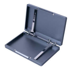 CIGARRERA METALICA DE 100 MM PARA 20 CIGARROS COLOR GRIS