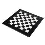 TABLERO DE AJEDREZ NEGRO Y BLANCO