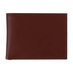 BILLETERA PARK LANE DE PIEL COLOR CAFE