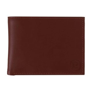 BILLETERA PARK LANE DE PIEL COLOR CAFE