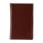 TARJETERO PARK LANE DE PIEL COLOR CAFE