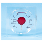 TERMOMETRO LIQUIDO DE CRISTAL ESFERA ROJA