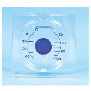 TERMOMETRO LIQUIDO DE CRISTAL ESFERA AZUL