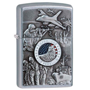 ENCENDEDOR ZIPPO DEFENSORES DE LA LIBERTAD
