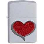 ENCENDEDOR ZIPPO CORAZON BRILLANTE
